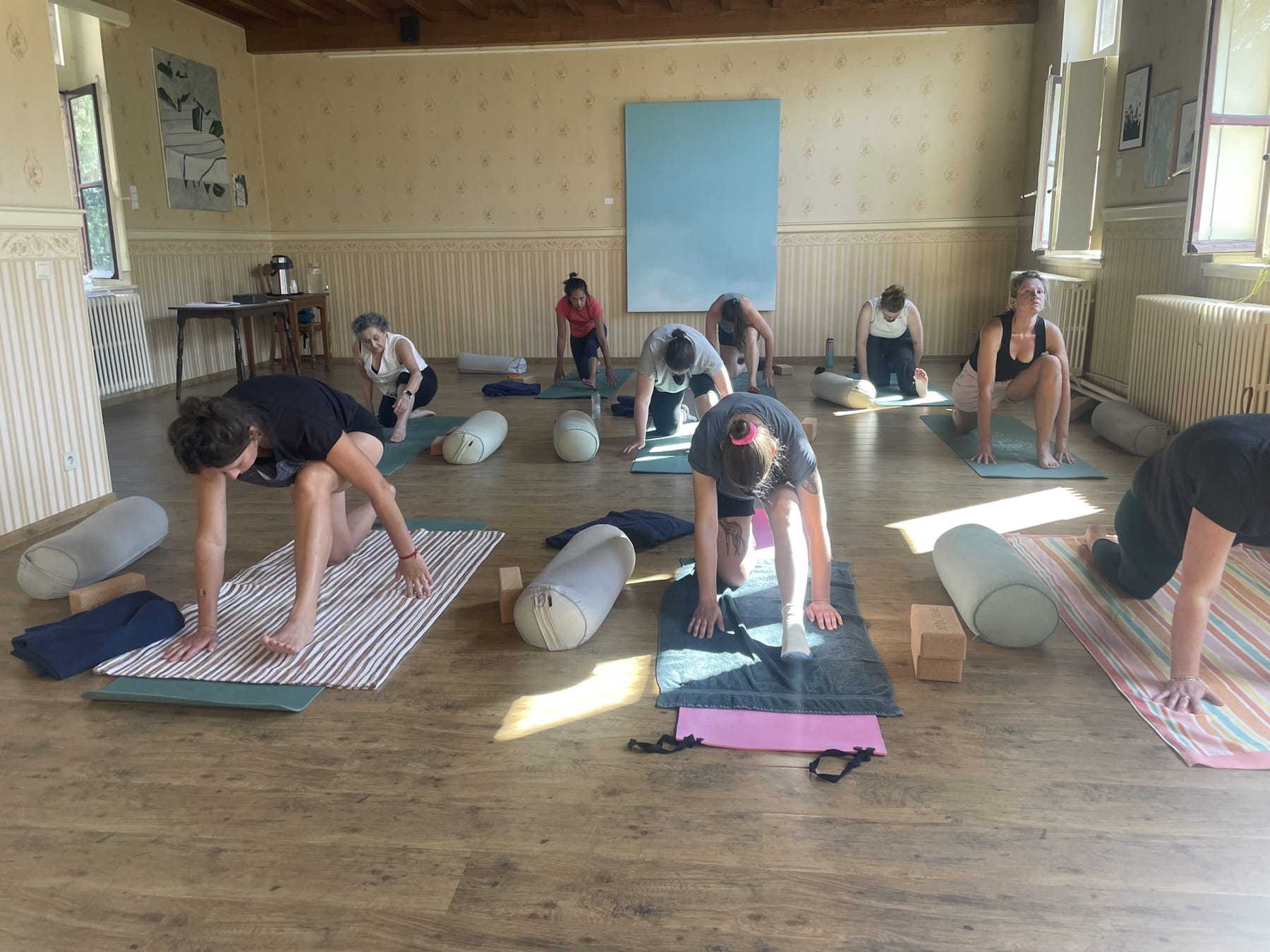 Yogasessie bij Inner Free Yoga